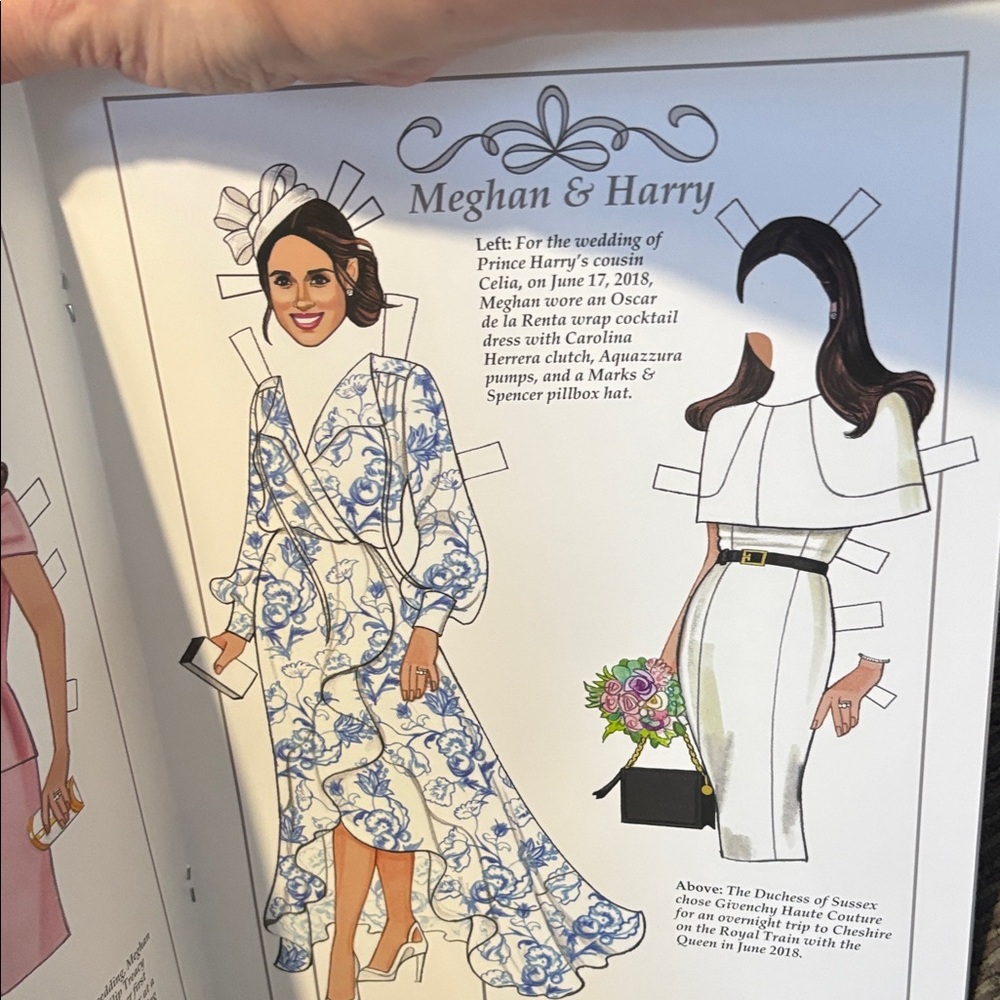Royal Wedding Coloring and Paper Doll Books - Picture 15 of 16